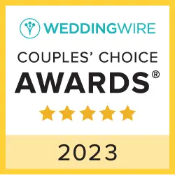 Wedding wire couples choice award 2023