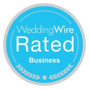 Wedding Wire rated business logo