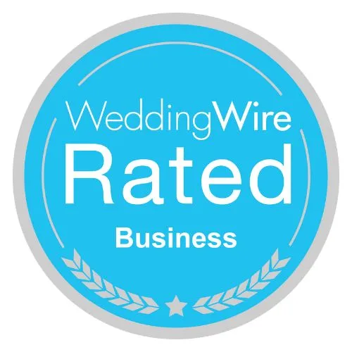 Wedding Wire rated business logo